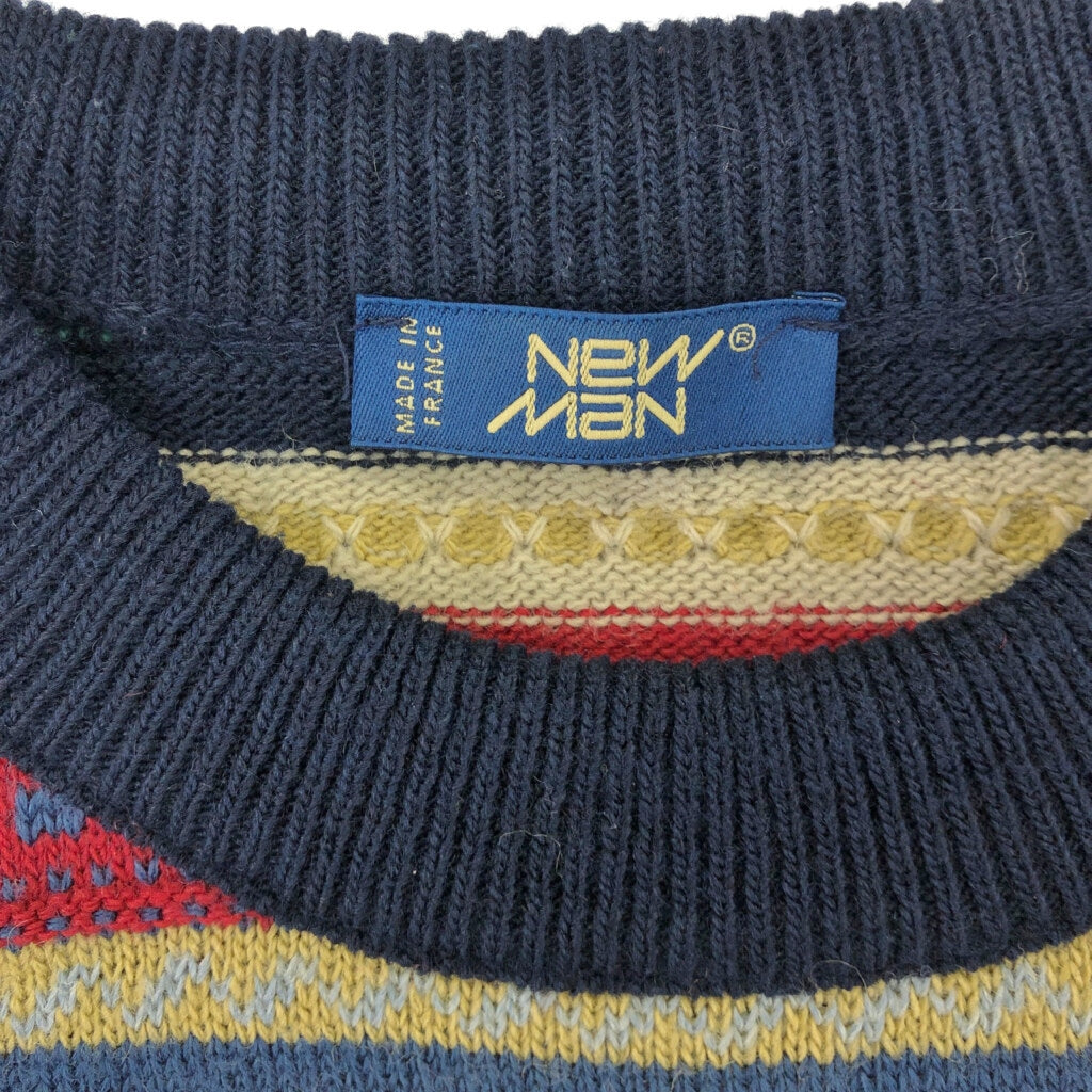 90s NEW MAN Crewneck Sweater