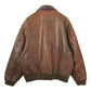 80s Banana Republic A-2 Flight Jacket Leather Jacket