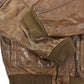 80s Banana Republic A-2 Flight Jacket Leather Jacket