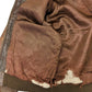 80s Banana Republic A-2 Flight Jacket Leather Jacket