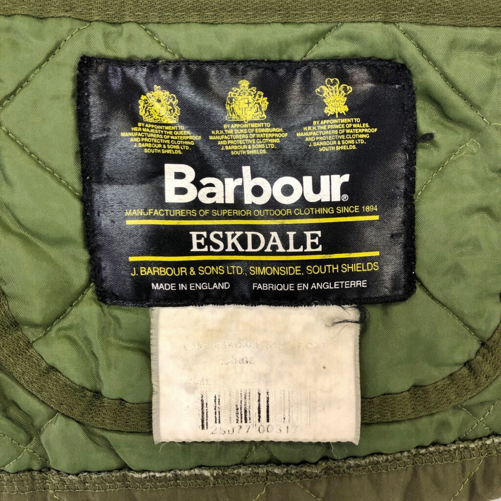 90s Barbour ESKDALE Padded Vest