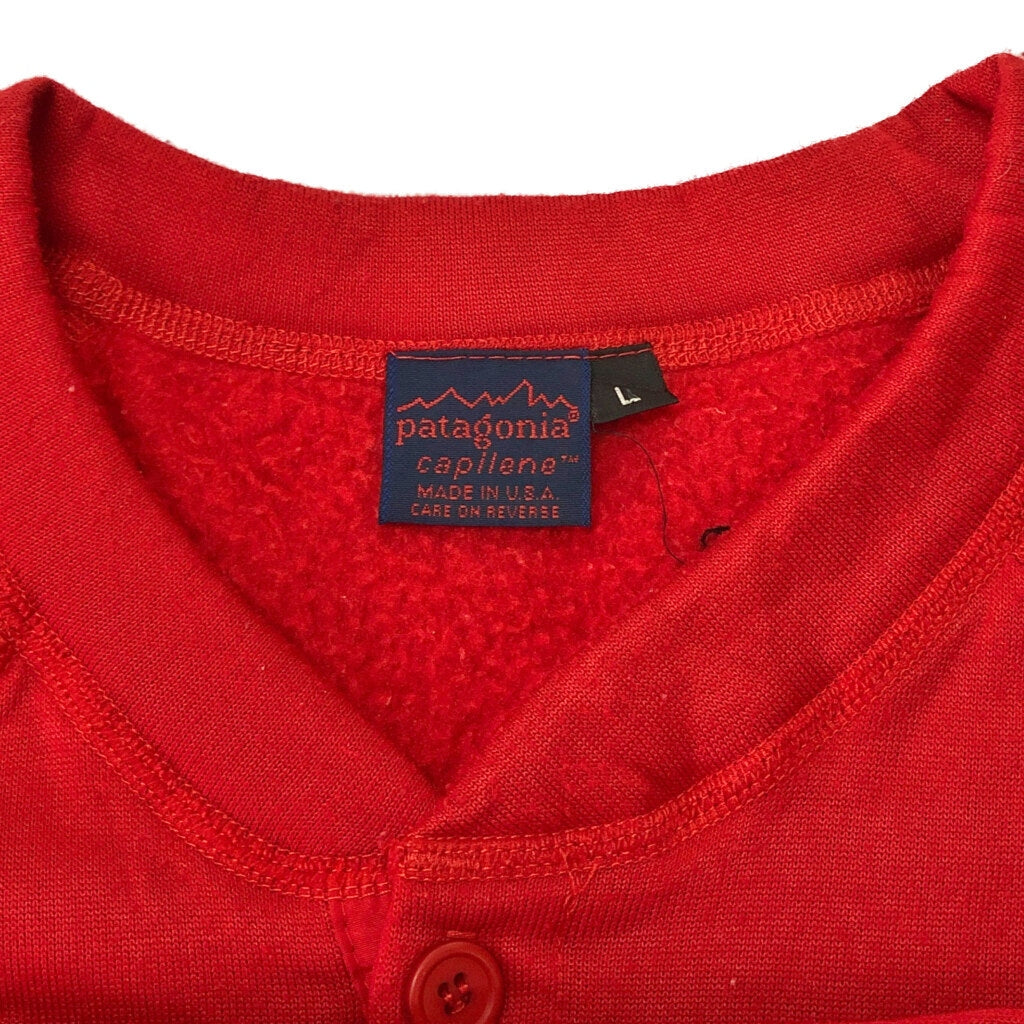 80s patagonia Capilene Logo Sweat
