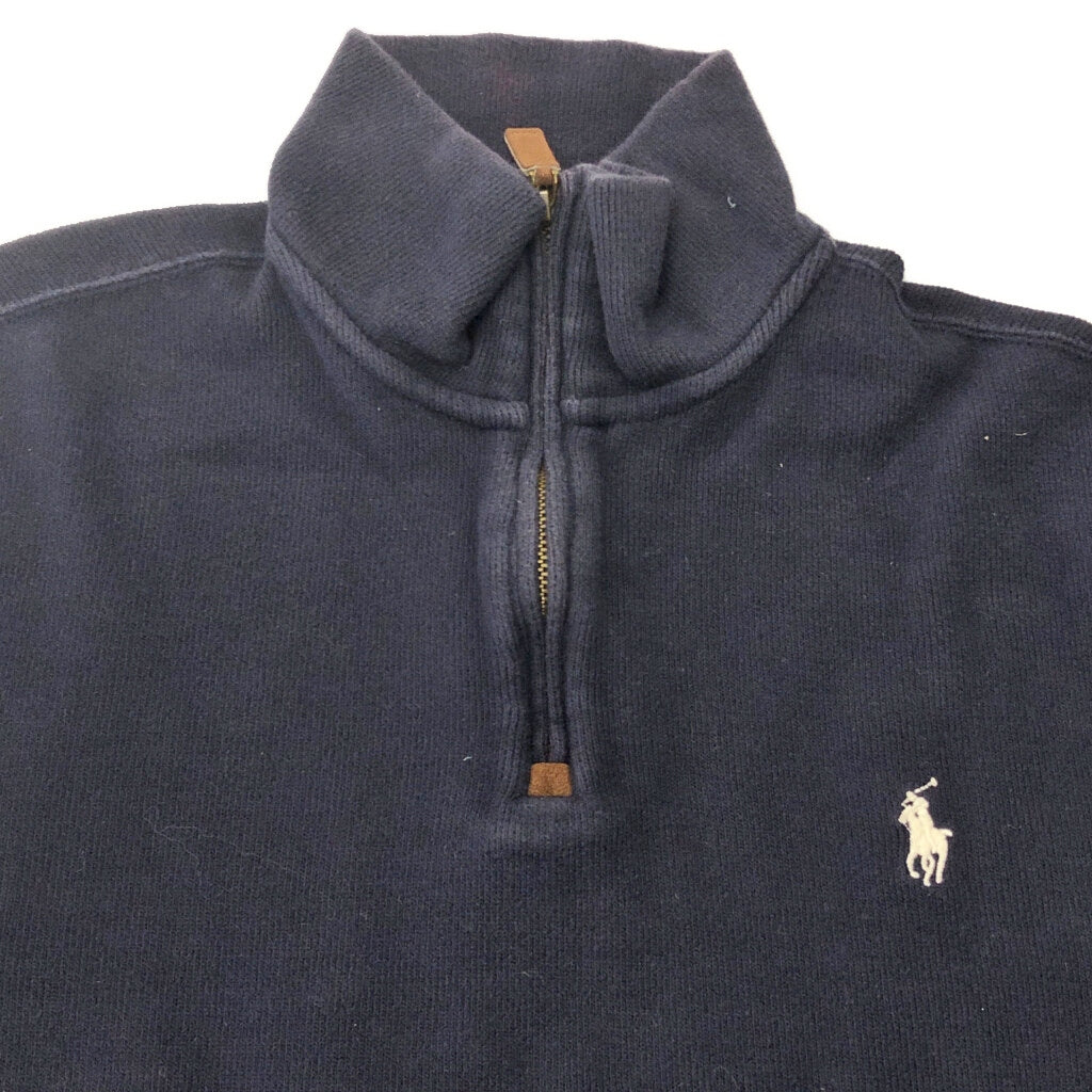 Polo by Ralph Lauren Half Zip Cotton Sweater Half Zip Sweater