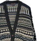 OLLY GAN Patterned Cardigan