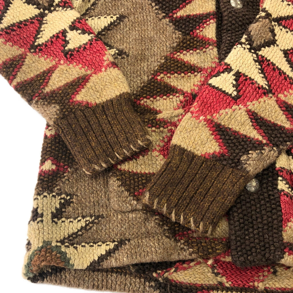 RRL Patterned Cardigan