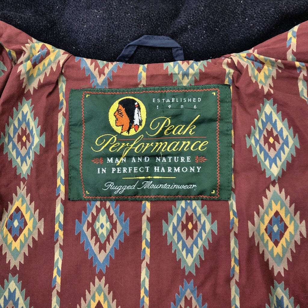 90s Peak Performance Varsity Stadium Jacket