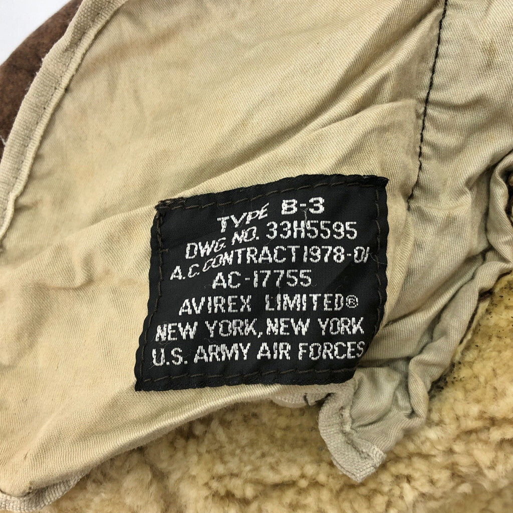AVIREX B-3 Flight Jacket Military Jacket