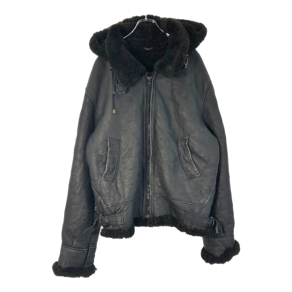 80s MILANO Shearling Leather Jacket
