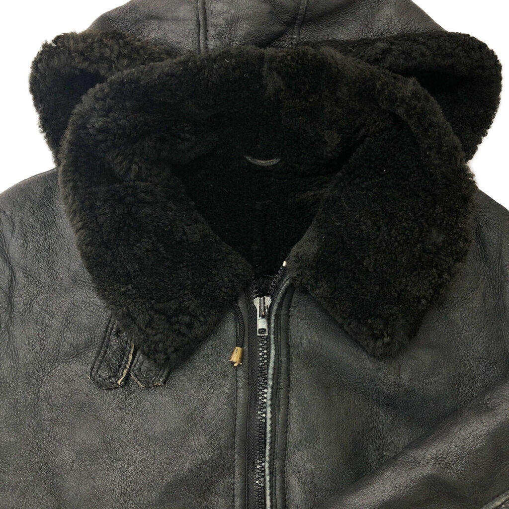 80s MILANO Shearling Leather Jacket