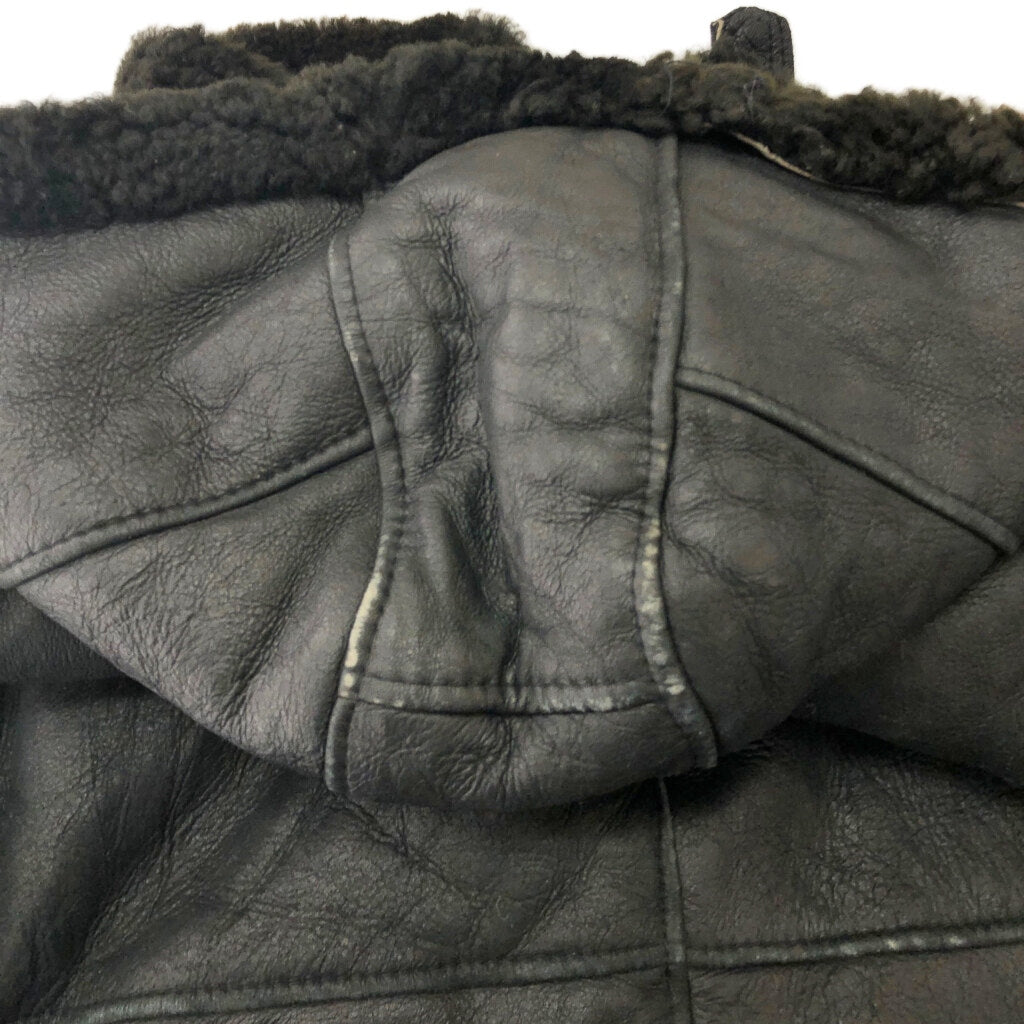 80s MILANO Shearling Leather Jacket