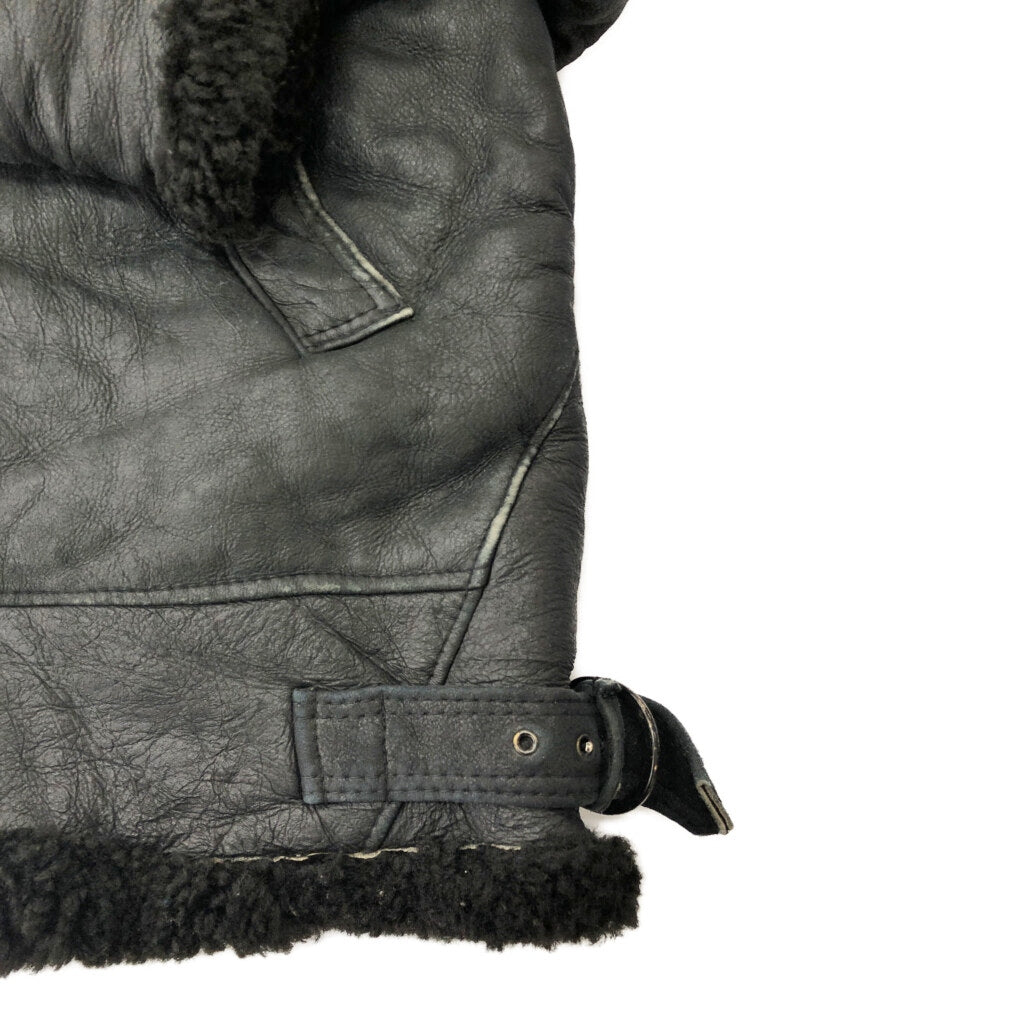 80s MILANO Shearling Leather Jacket