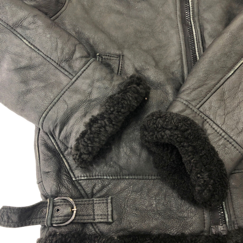 80s MILANO Shearling Leather Jacket