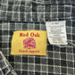80s RED OAK Flannel Shirt