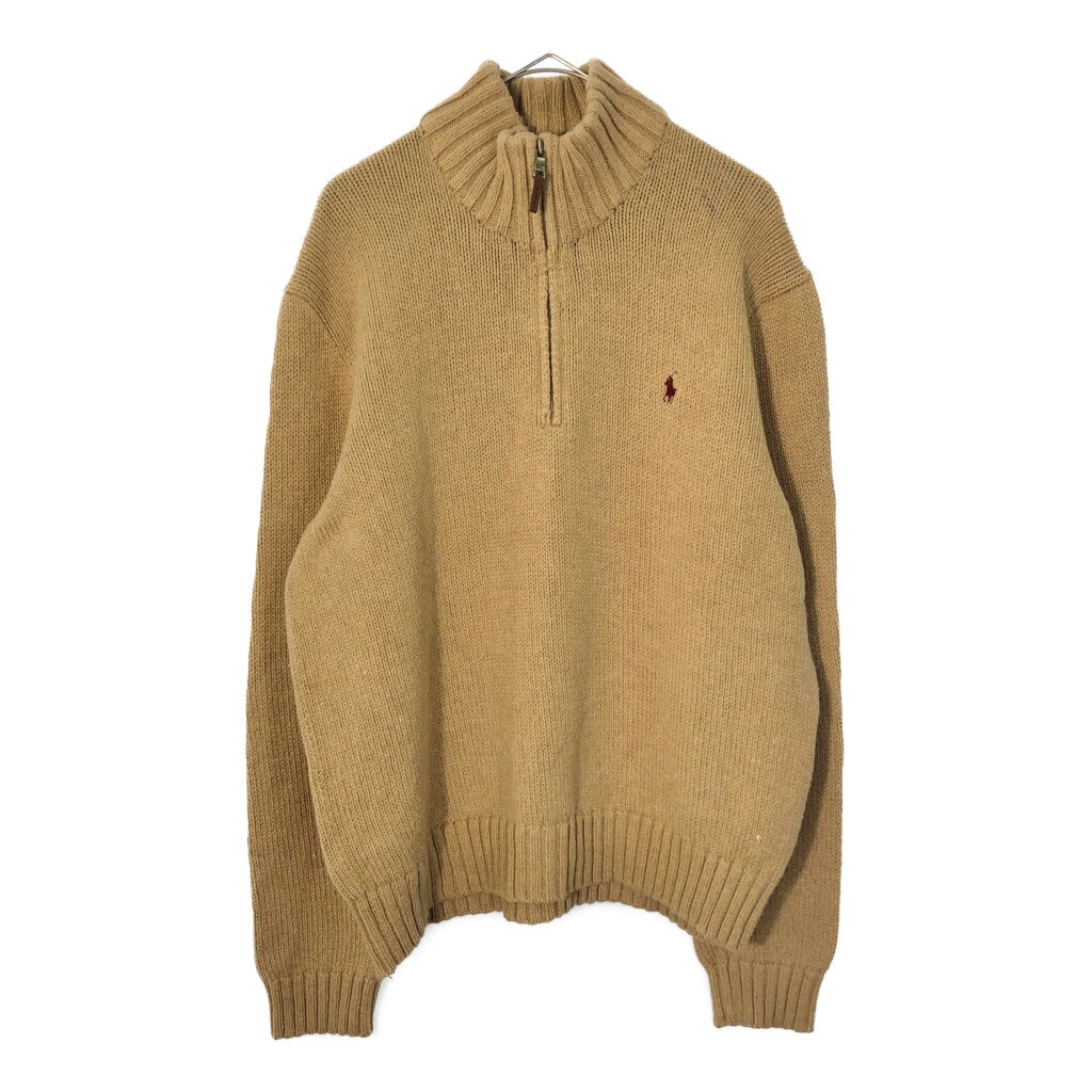 Polo by Ralph Lauren Half Zip Cotton Sweater Half Zip Sweater
