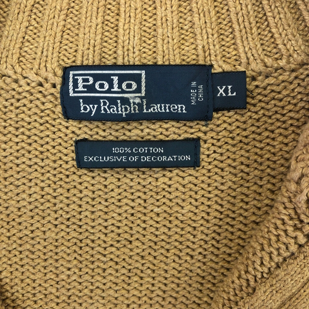 Polo by Ralph Lauren Half Zip Cotton Sweater Half Zip Sweater