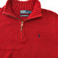 Polo by Ralph Lauren Half Zip Cotton Sweater Half Zip Sweater