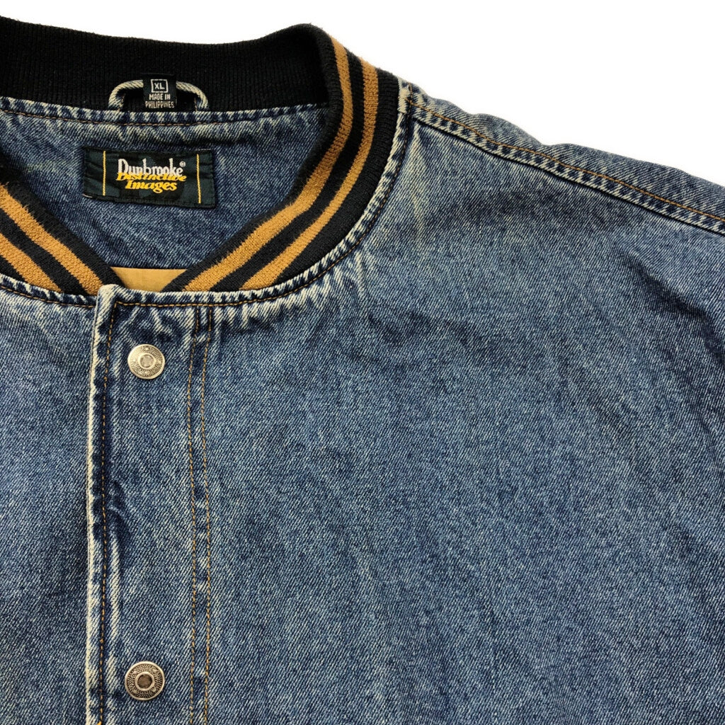 90s Dunbrooke Varsity Denim Jacket