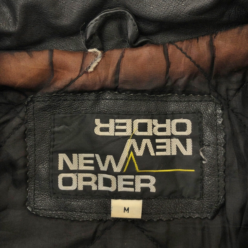 NEW ORDER Leather Jacket
