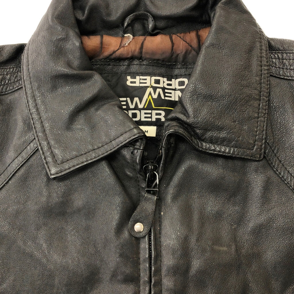 NEW ORDER Leather Jacket