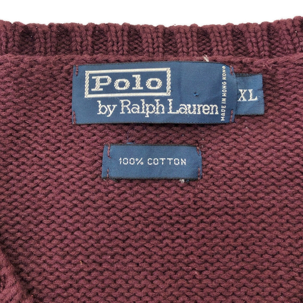 90s Polo by Ralph Lauren V-Neck Sweater