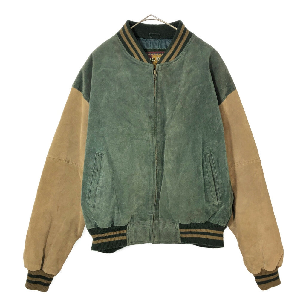 GLOBAL IDENTITY Varsity Leather Jacket