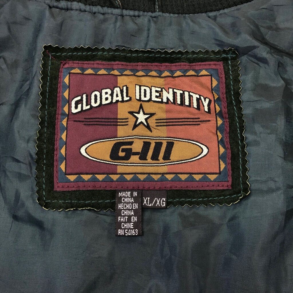 GLOBAL IDENTITY Varsity Leather Jacket