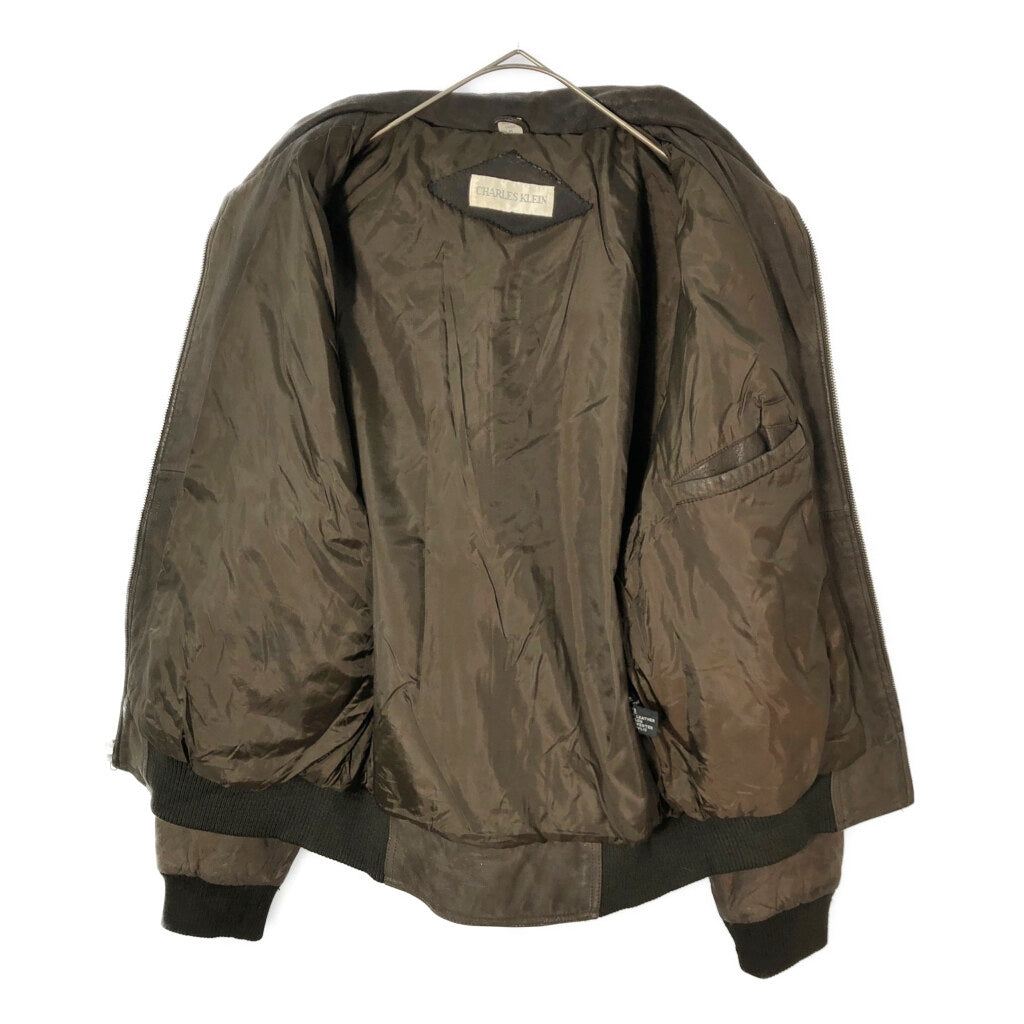 CHARLES KLEIN Leather Jacket