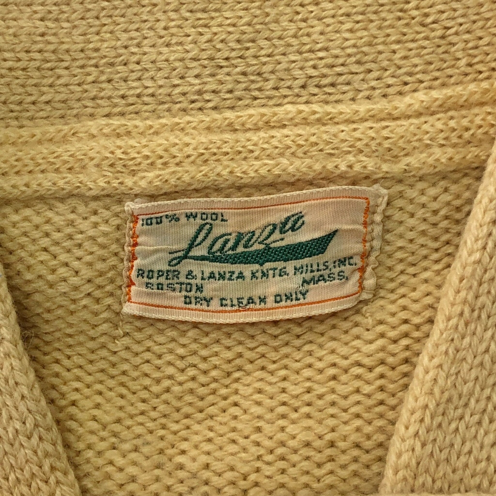 50s LANZA Lettered Cardigan