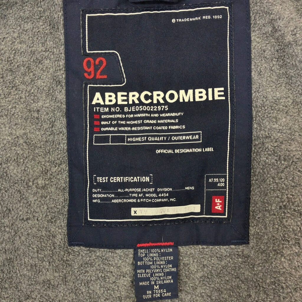 90s Abercrombie & Fitch Warm Up Nylon Jacket