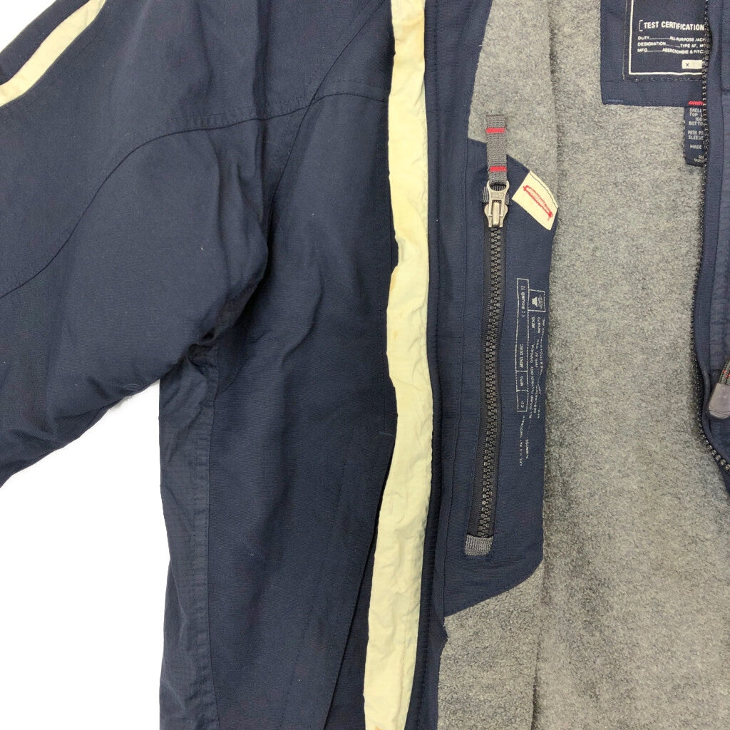 90s Abercrombie & Fitch Warm Up Nylon Jacket