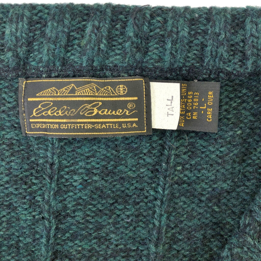 80s Eddie Bauer Knit Sweater Vest
