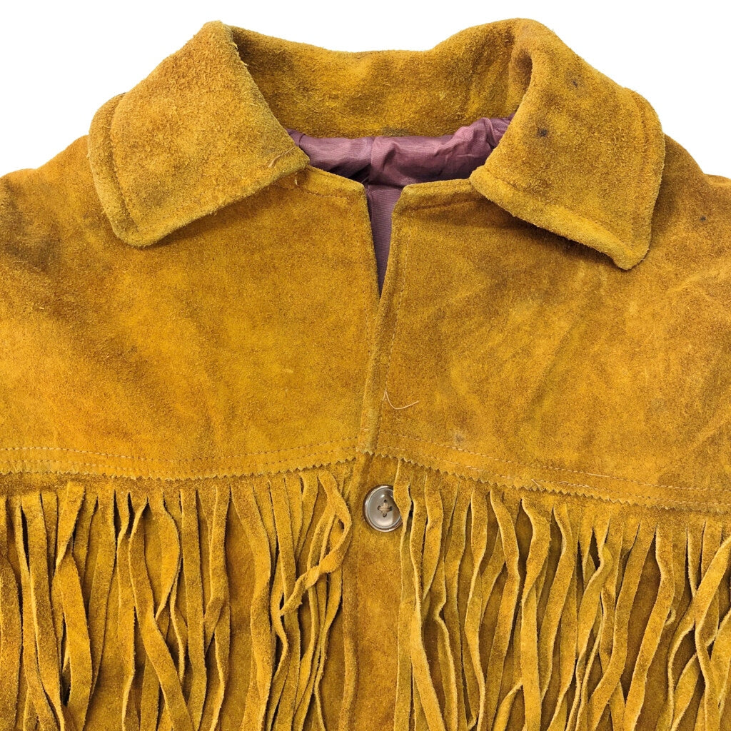 70s Leather Vest
