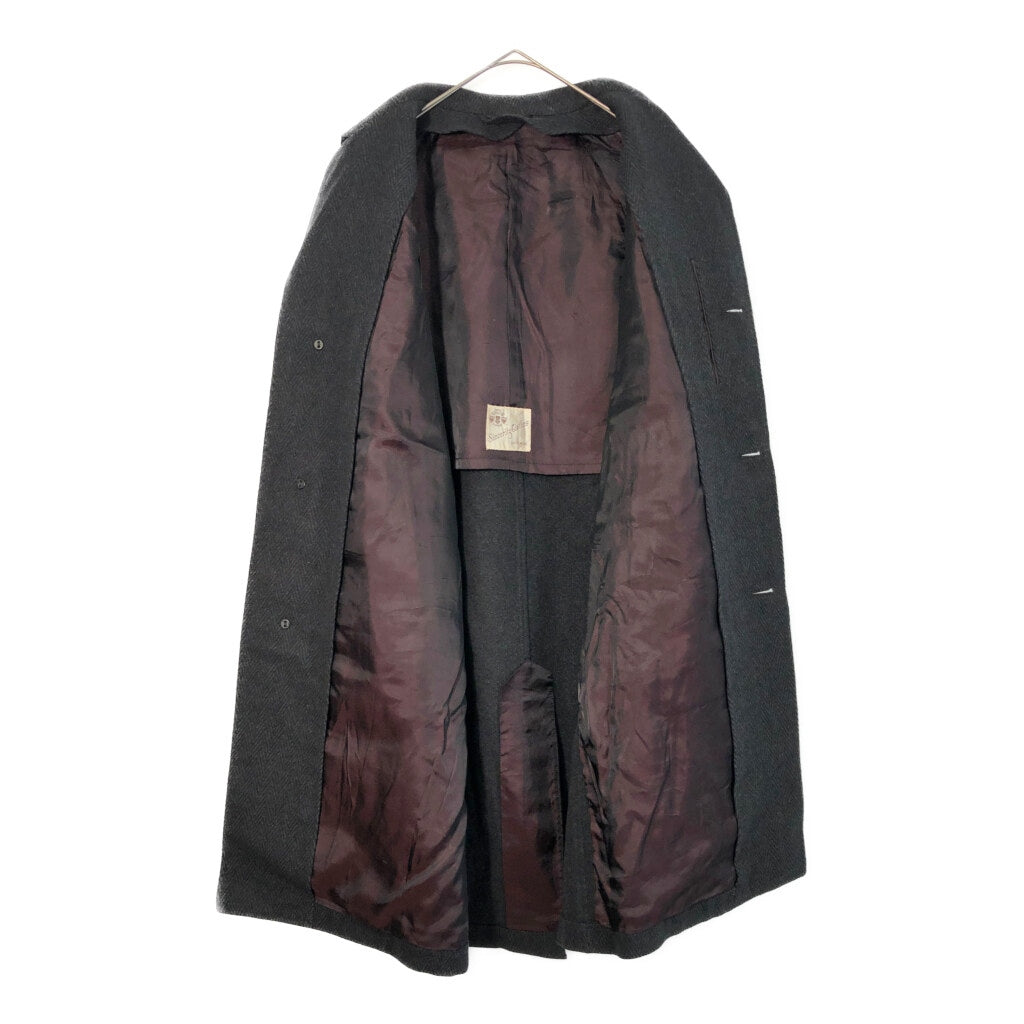 60s Sincerity Clothes Balmacaan Soutien Collar Coat