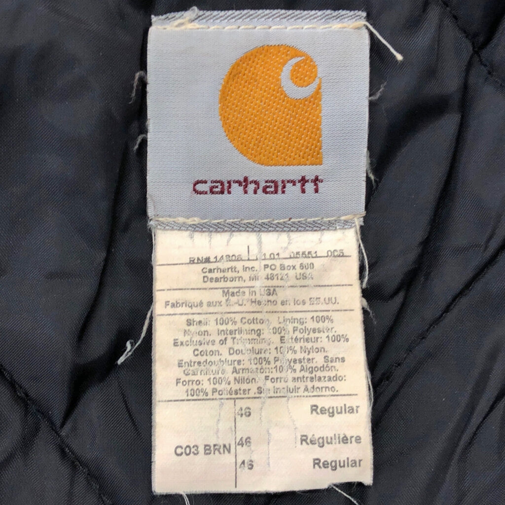 00s Carhartt Traditional Jacket Work Jacket