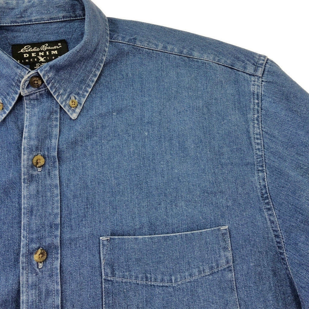 Eddie Bauer Denim Chambray Shirt