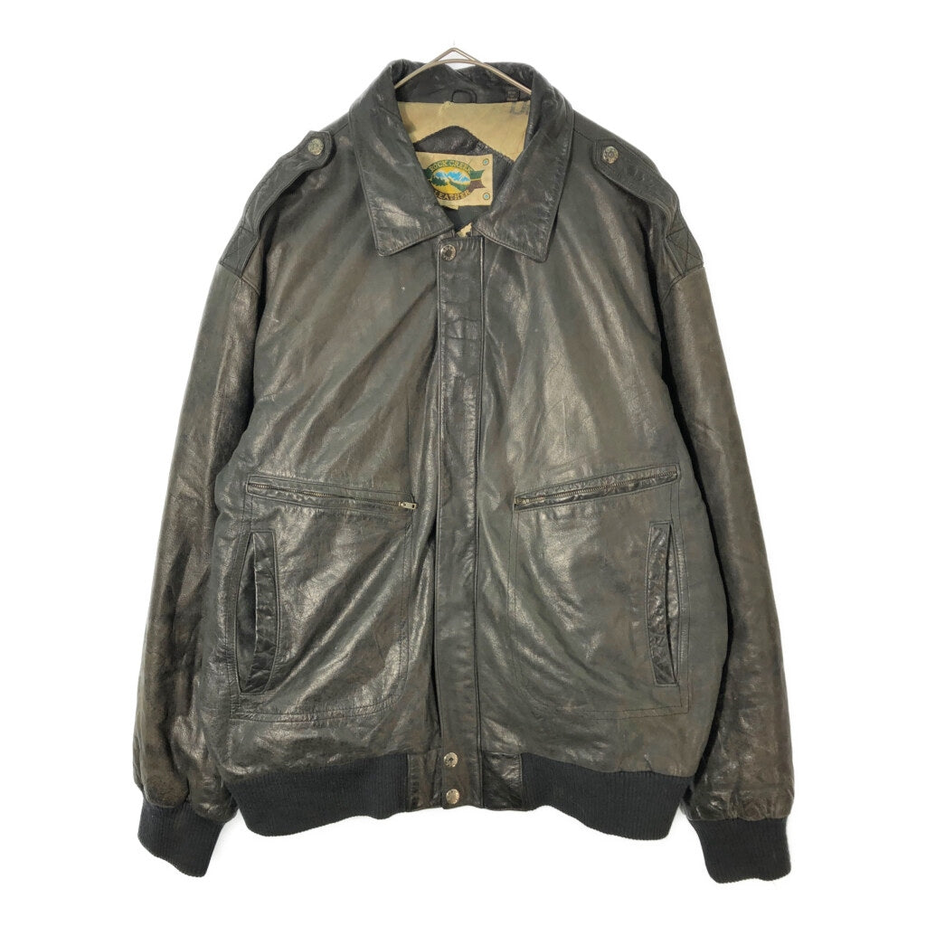 ROCK CREEK Flight Jacket Leather Jacket