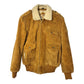 80s coverace Flight Jacket Leather Jacket