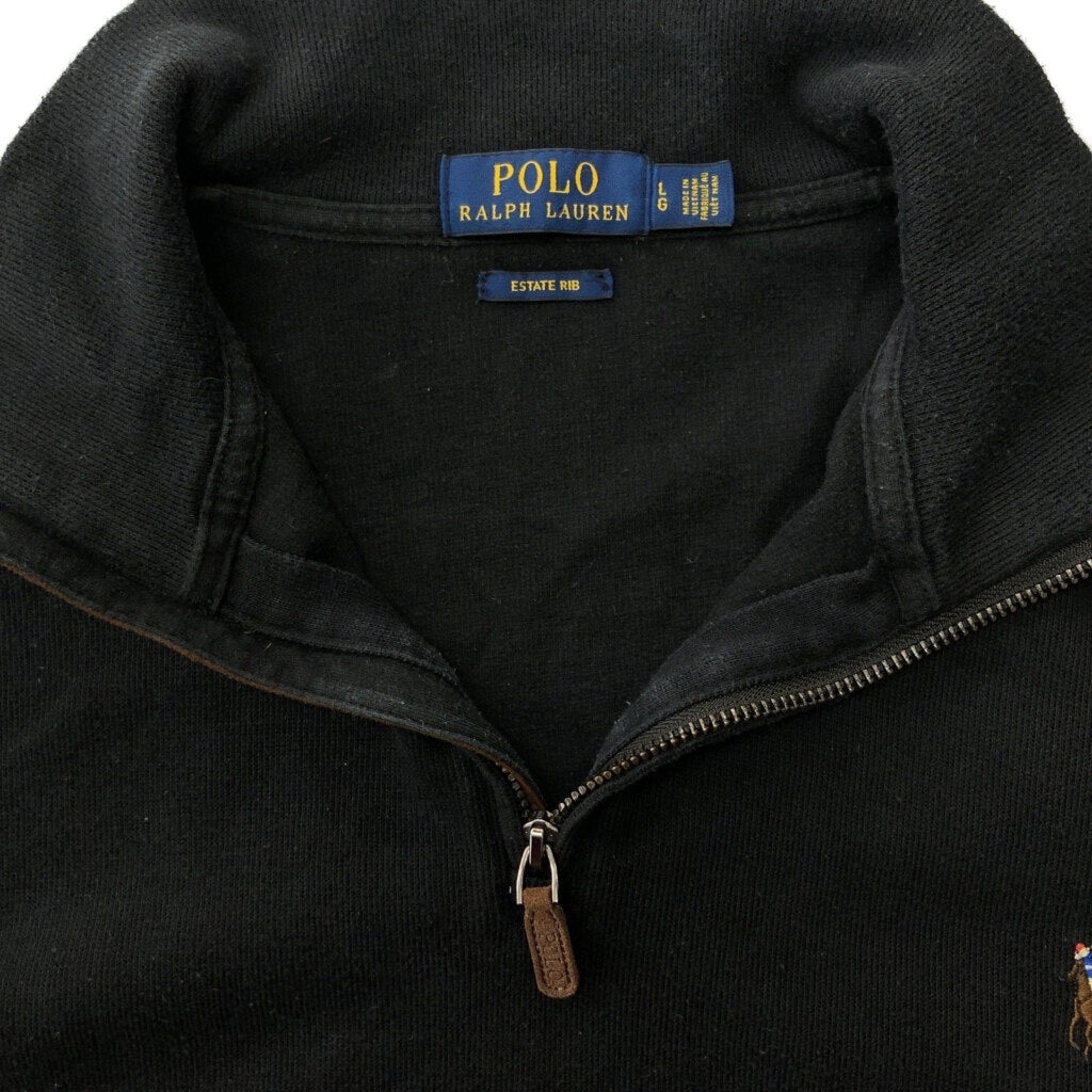 Polo by Ralph Lauren Half Zip Cotton Sweater Half Zip Sweater