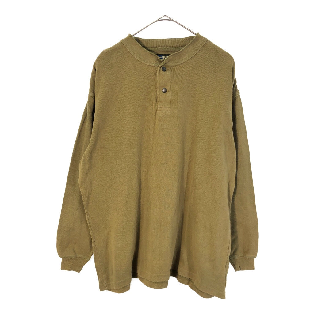 90s OUTDOOR URBAN TERRAIN Plain Long Sleeve T-Shirt