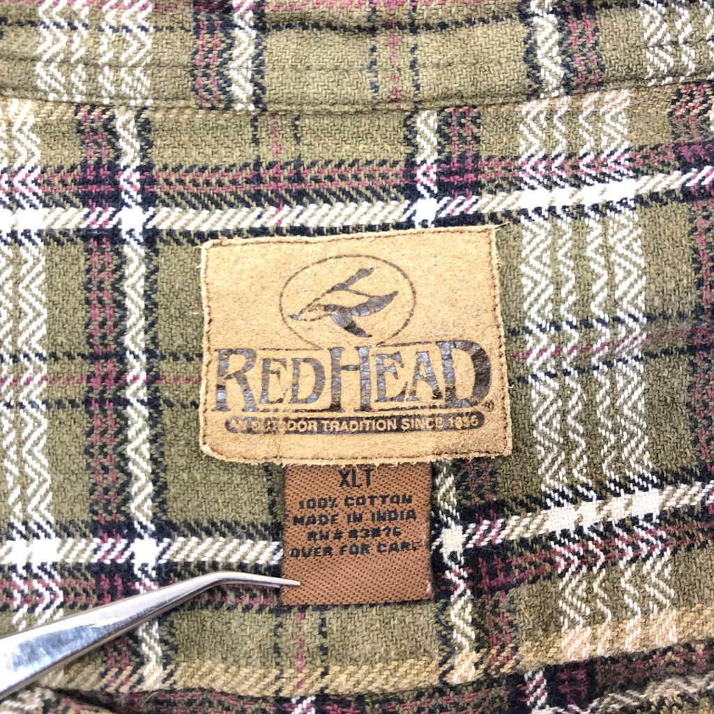 RED HEAD Check Shirt