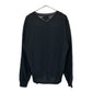 BLACK BROWN V-Neck Sweater