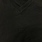 BLACK BROWN V-Neck Sweater