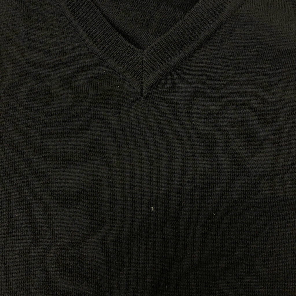 BLACK BROWN V-Neck Sweater