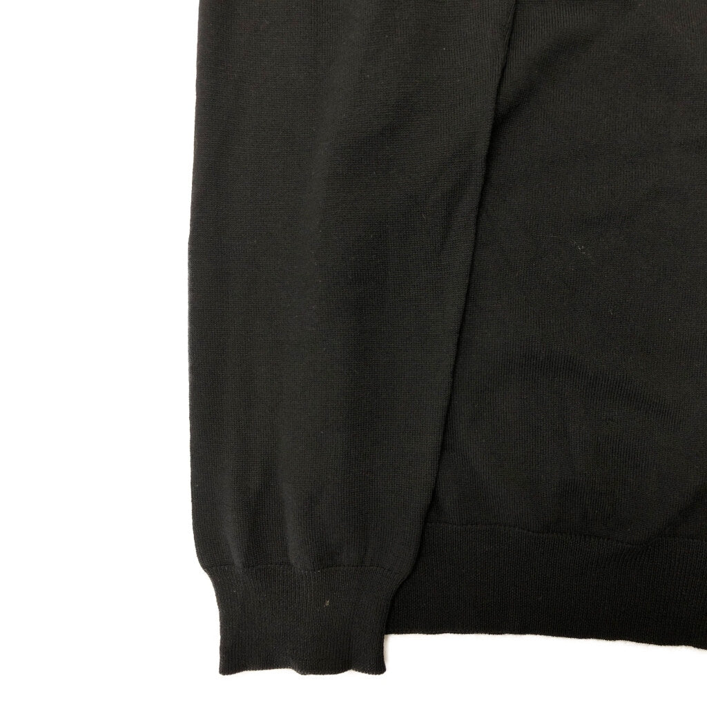 BLACK BROWN V-Neck Sweater