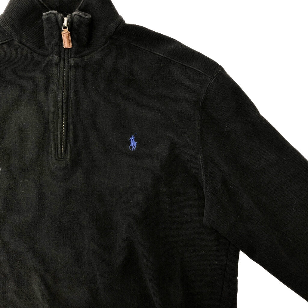 Polo by Ralph Lauren Half Zip Cotton Sweater Half Zip Sweater