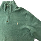 Polo by Ralph Lauren Half Zip Cotton Sweater Half Zip Sweater