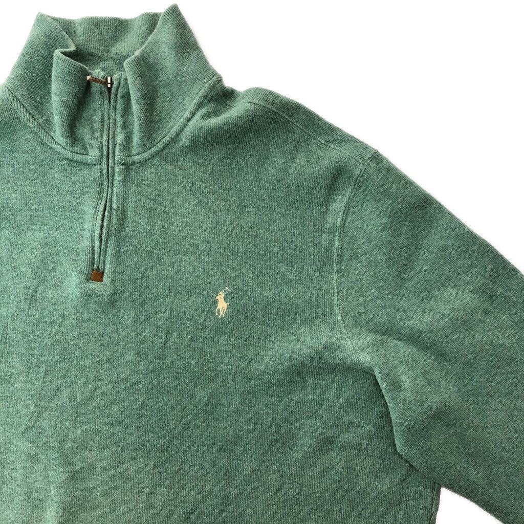 Polo by Ralph Lauren Half Zip Cotton Sweater Half Zip Sweater