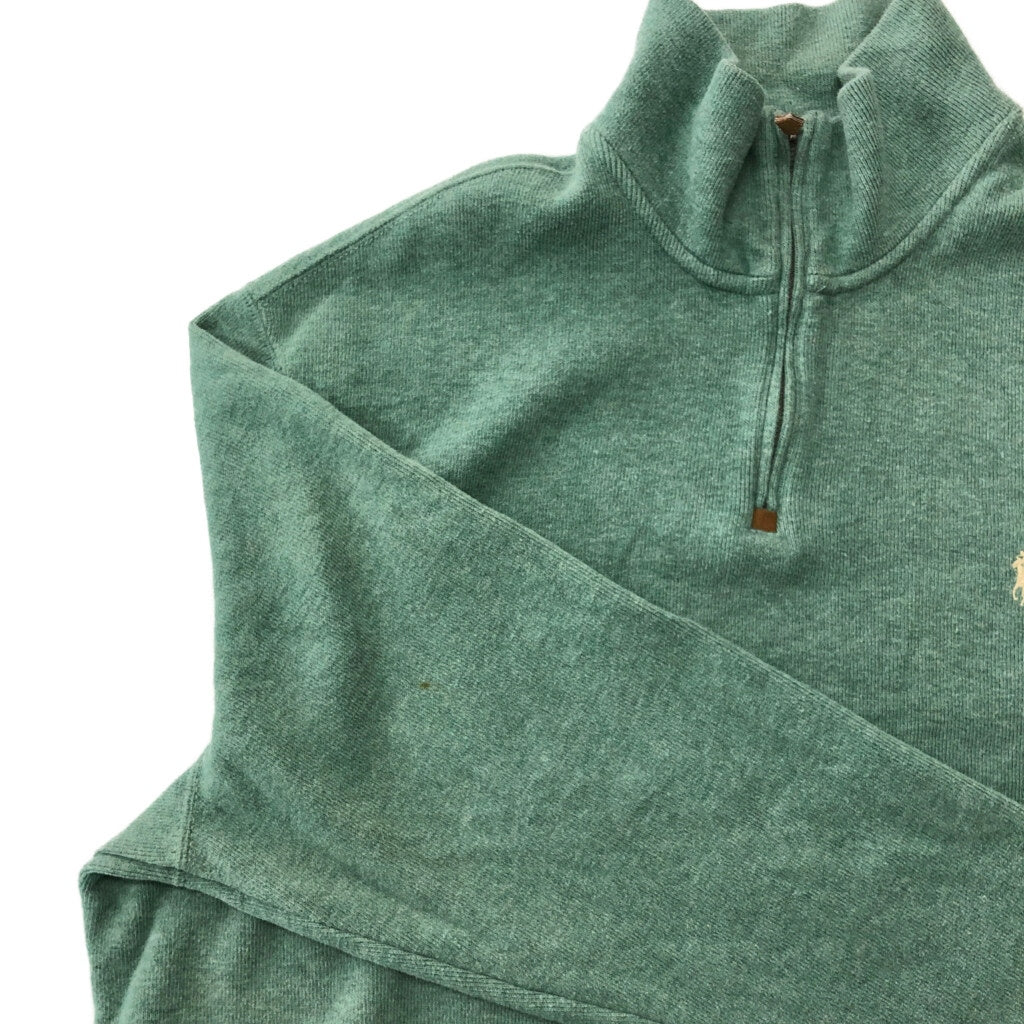 Polo by Ralph Lauren Half Zip Cotton Sweater Half Zip Sweater