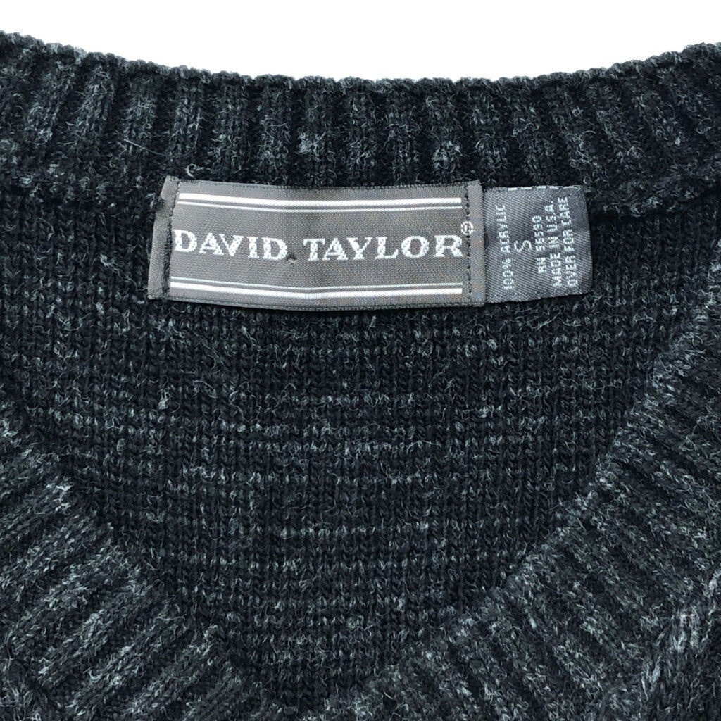 90s DAVID TAYLOR Crewneck Sweater
