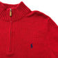 Polo by Ralph Lauren Half Zip Cotton Sweater Half Zip Sweater
